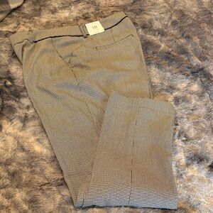 White House Black Market Classic Houndstooth Pants